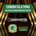 Australian Warfighters Coffee Square Tile